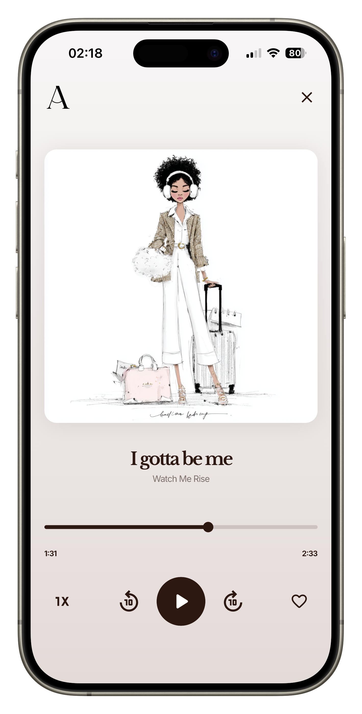 App screen